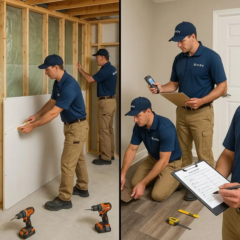 Repairs and Reconstruction process in Sheepshead Bay, NY
